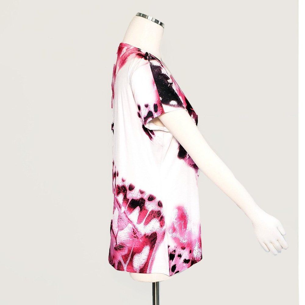 Cache Geometric Print Tee Nwot - image 2